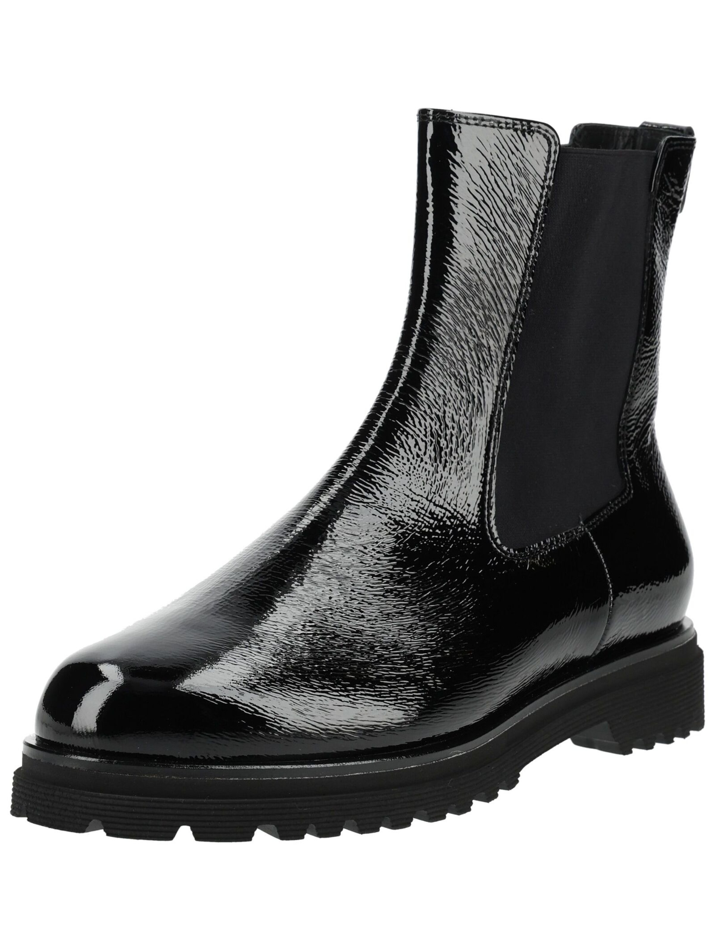 HASSIA Chelsea boots in Black: front