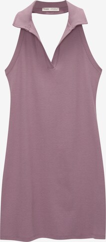 Pull&Bear Dress in Purple: front