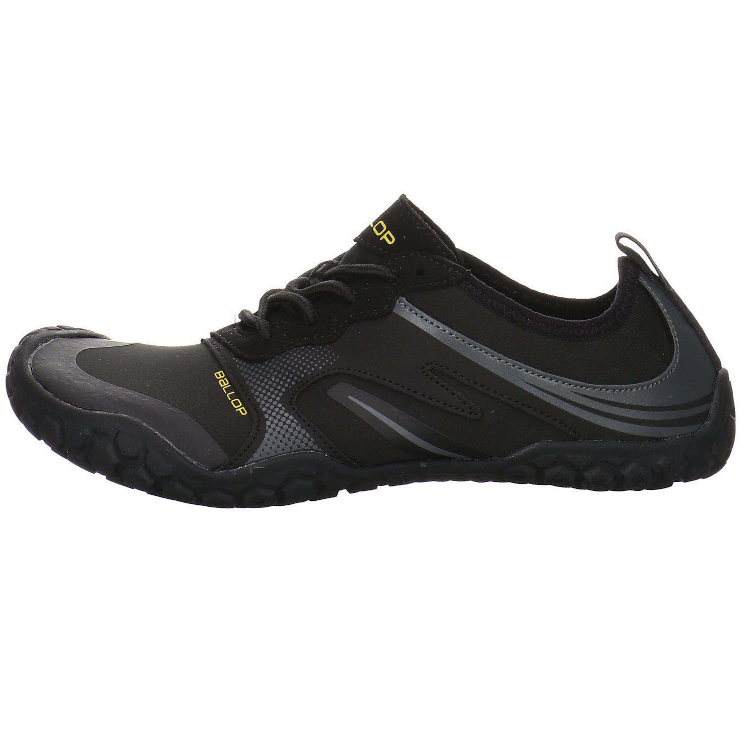 Baskets basses 'Serengeti' Ballop en noir