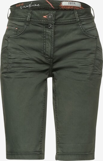 CECIL Pants 'New York' in Dark green, Item view