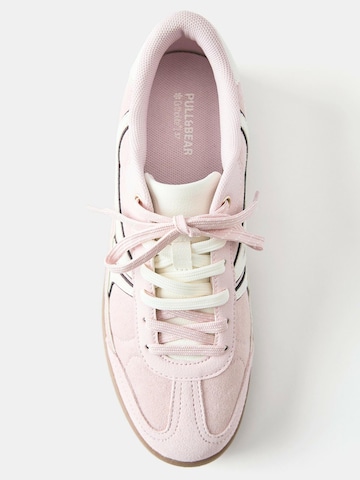 Sneaker bassa 'BAMBA' di Pull&Bear in rosa