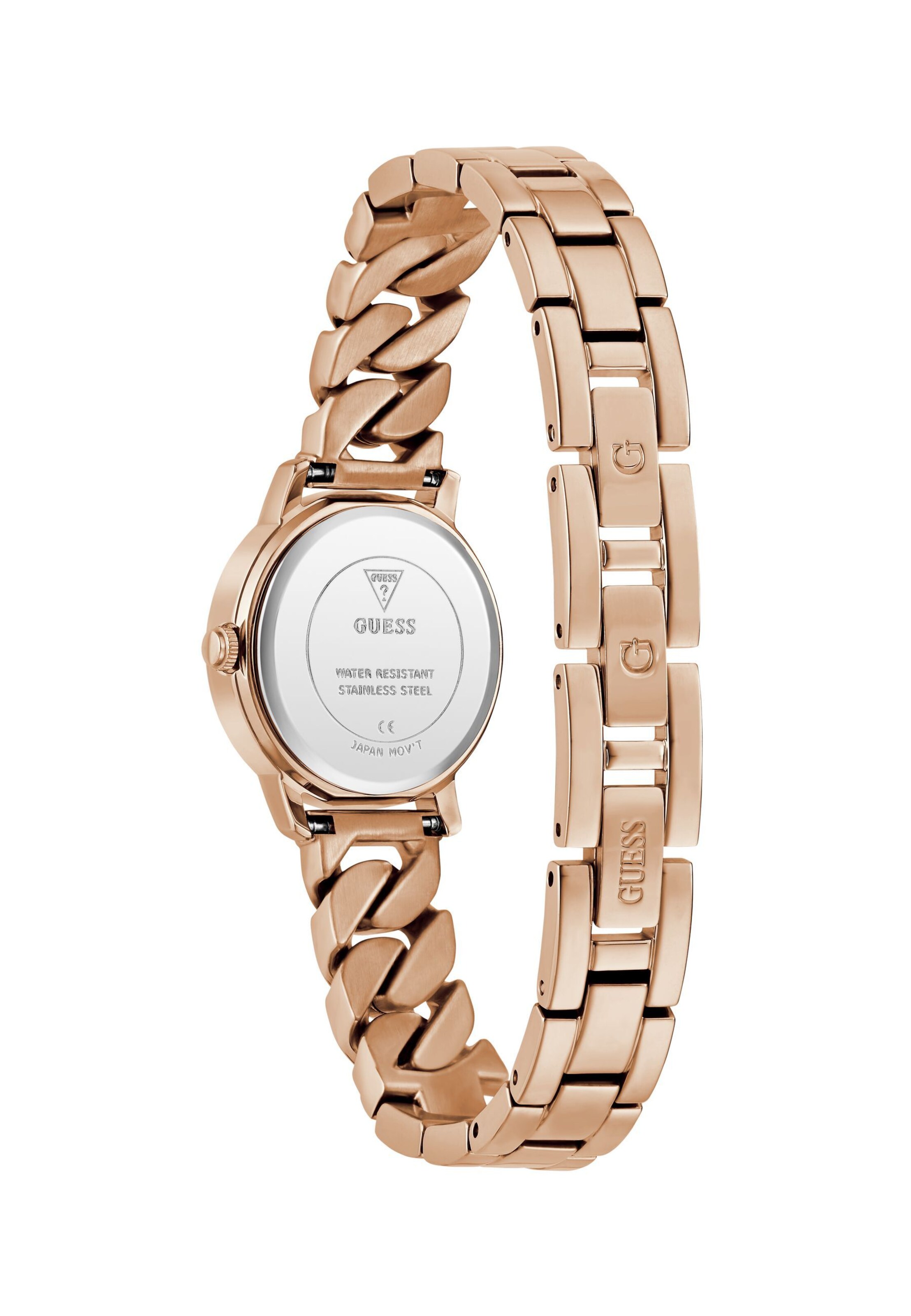 GUESS Analog Watch 'CHIME' in Gold