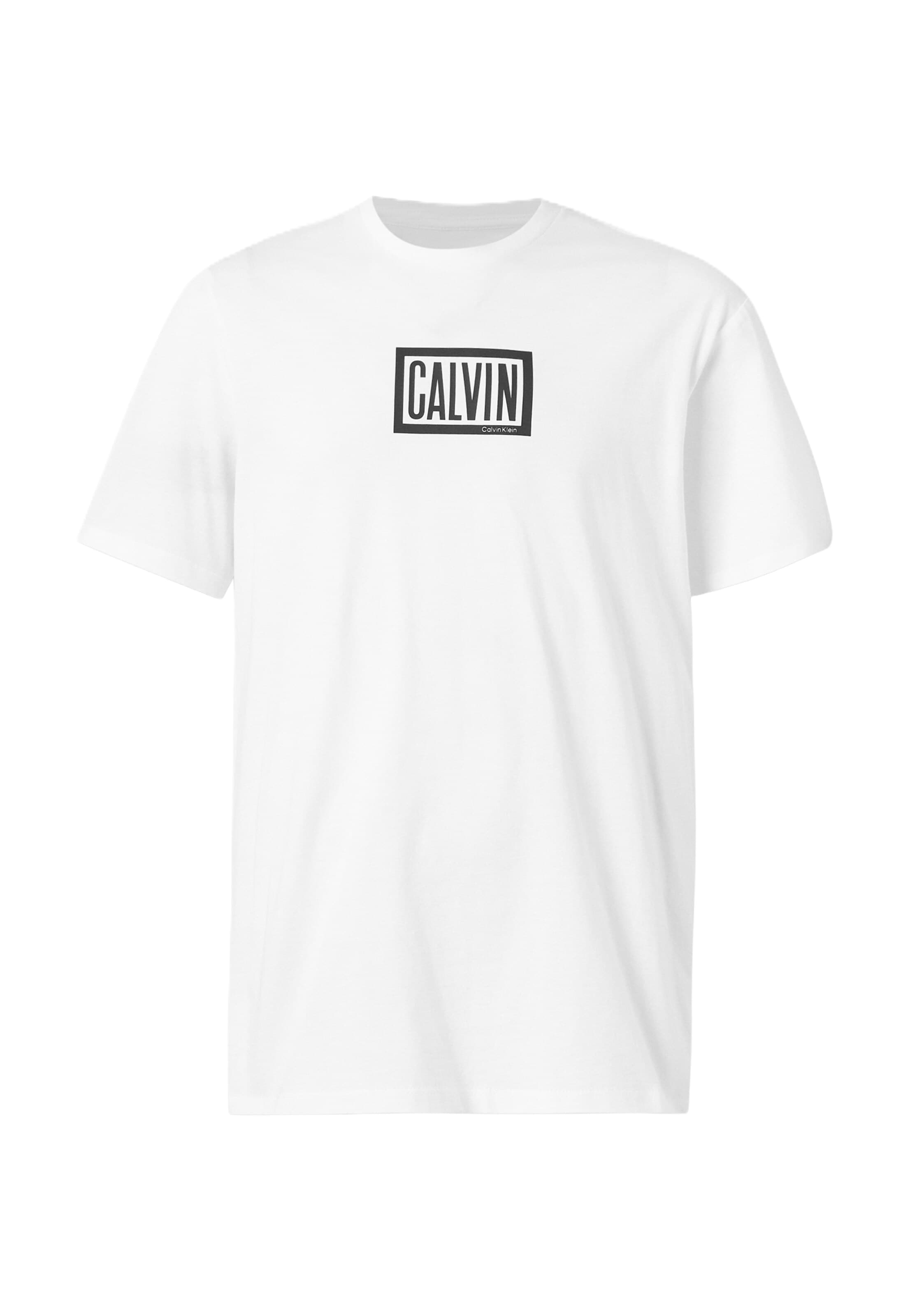 Calvin Klein Jeans Majica | bela barva: sprednja stran