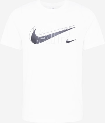 T-Shirt Nike Sportswear en blanc : devant