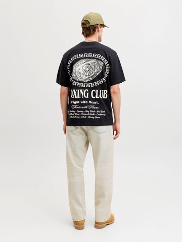 JACK & JONES Majica 'JORTRENDY OBJECTS' | črna barva