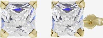 Lucardi Earring 'Klassisch' in Silver: front
