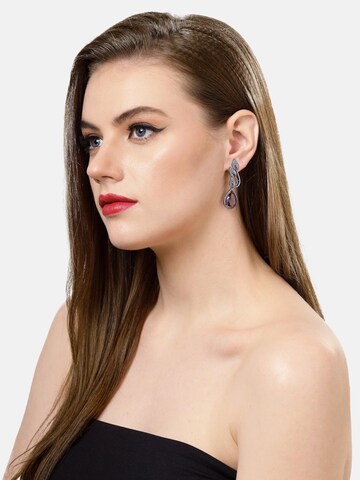 AVANT-GARDE PARIS Ohrringe 'Brigitata' in Lila