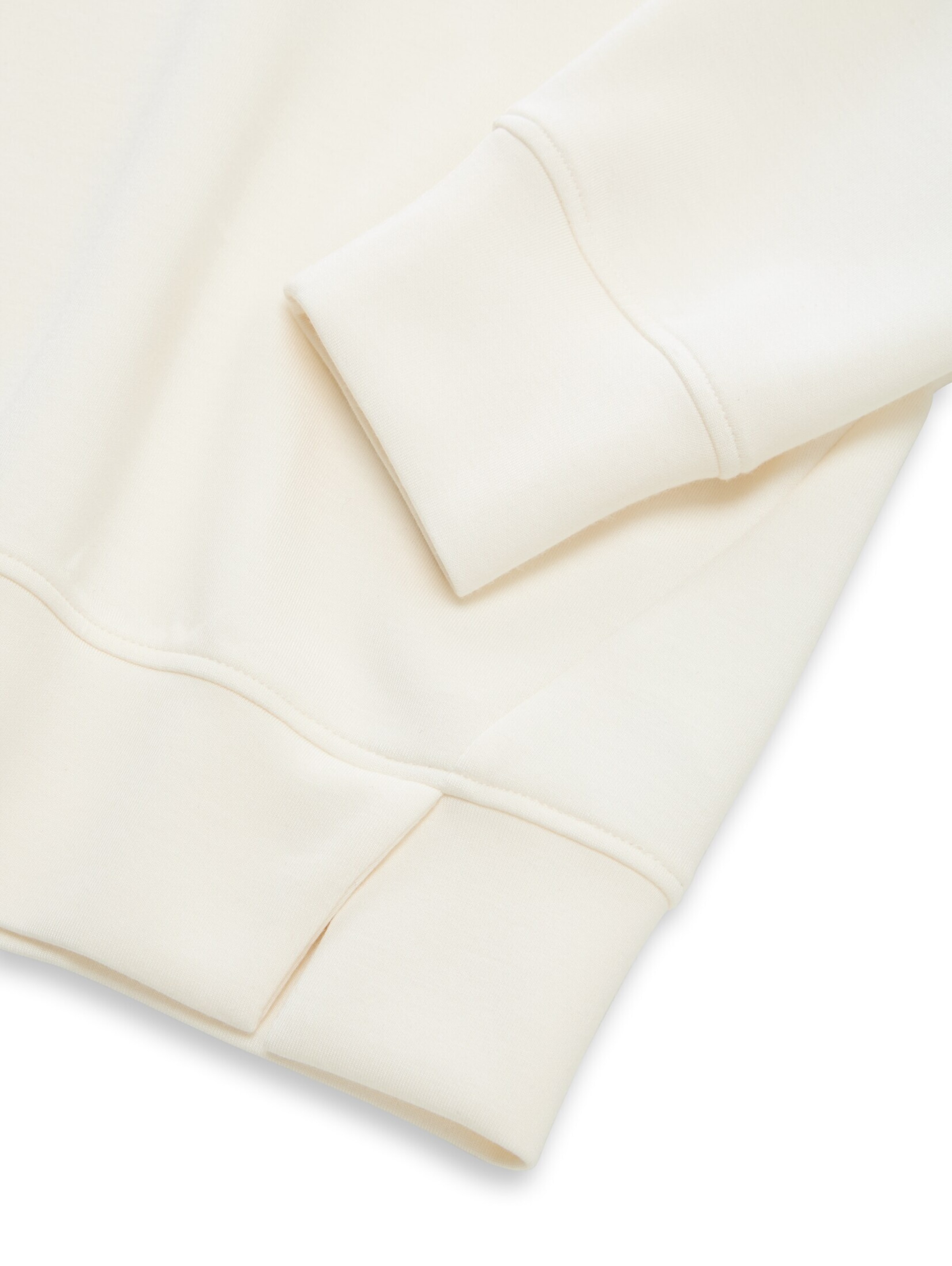 Sweat-shirt TOM TAILOR en blanc
