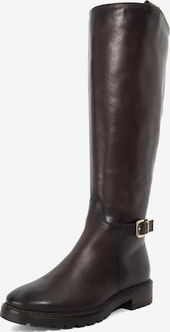 Dune LONDON Laarzen 'Tabbey' in Bruin: voorkant