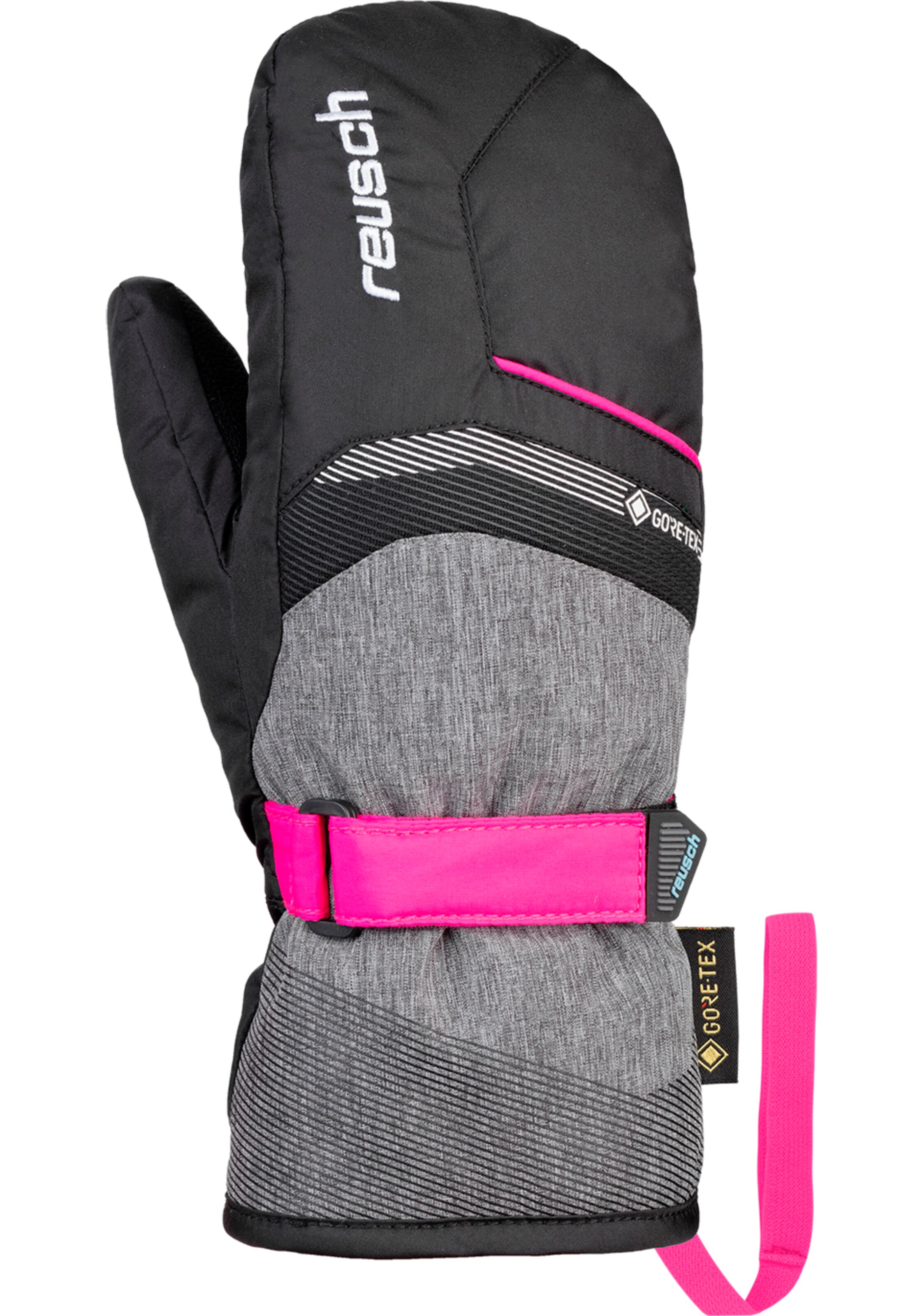 REUSCH Sports gloves 'Bolt GTX Junior Mitten' in Black