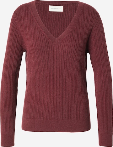 GANT - Jersey en rojo: frente