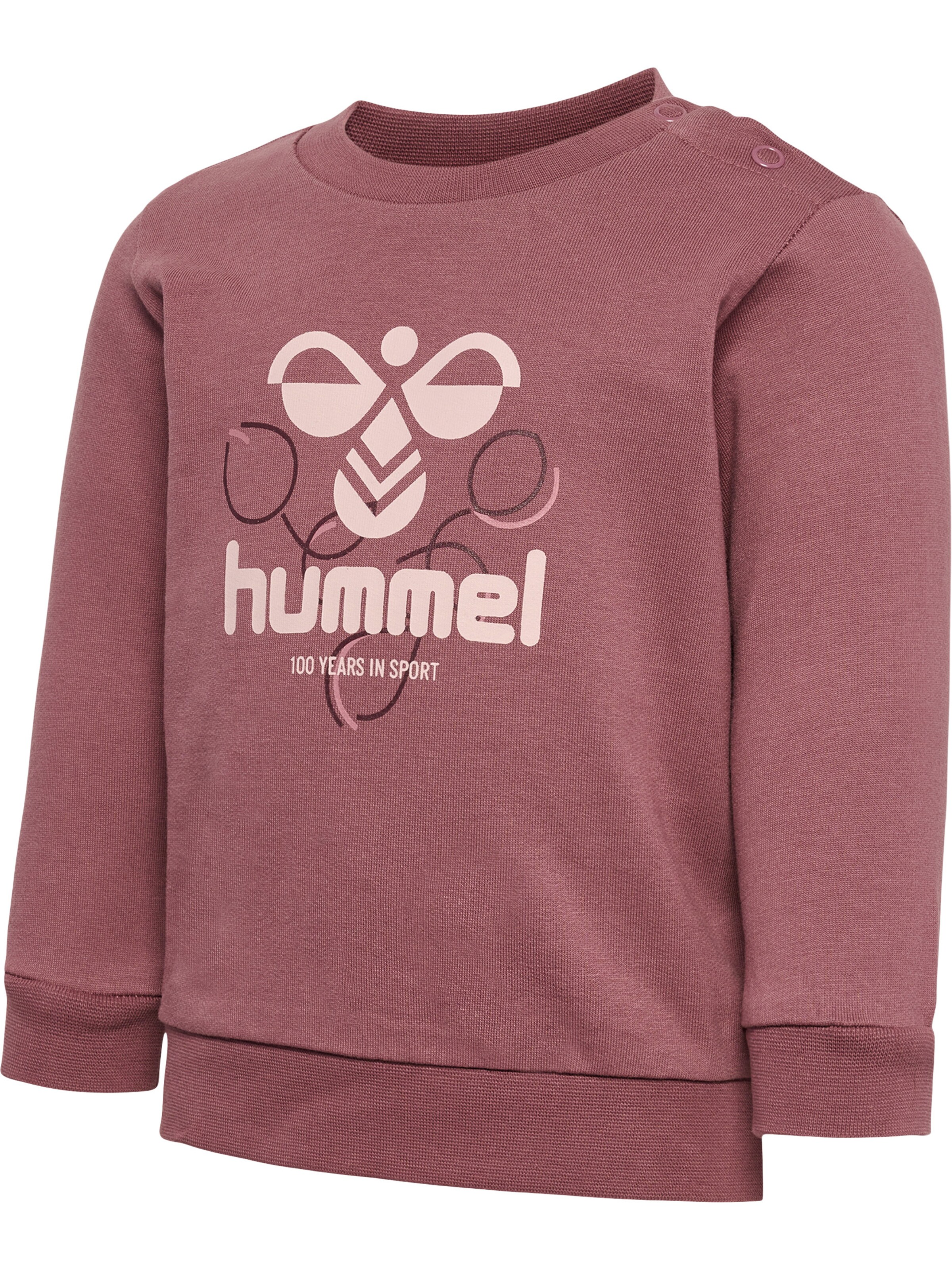 Hummel Sweatshirt 'LIME' i lilla