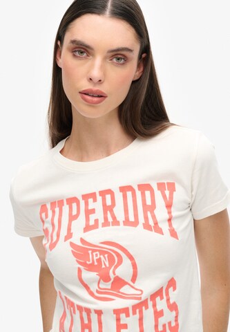 Superdry Μπλουζάκι σε λευκό: μπροστά