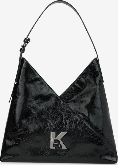 KARL LAGERFELD JEANS Vrećasta torba ' Geo Hochglänzende Tote Bag ' u crna, Pregled proizvoda