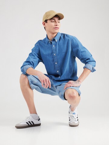 LEVI'S ® Regular fit Overhemd 'AUTHENTIC' in Blauw