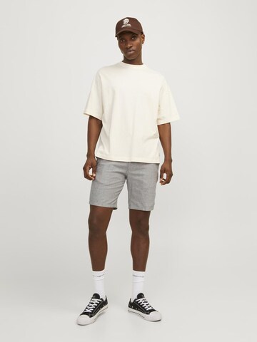 pilka JACK & JONES Standartinis „Chino“ stiliaus kelnės 'JPSTDave'