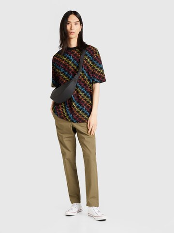 KnowledgeCotton Apparel Regular Trousers in Green