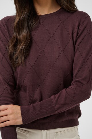 Pull-over Kaffe en marron