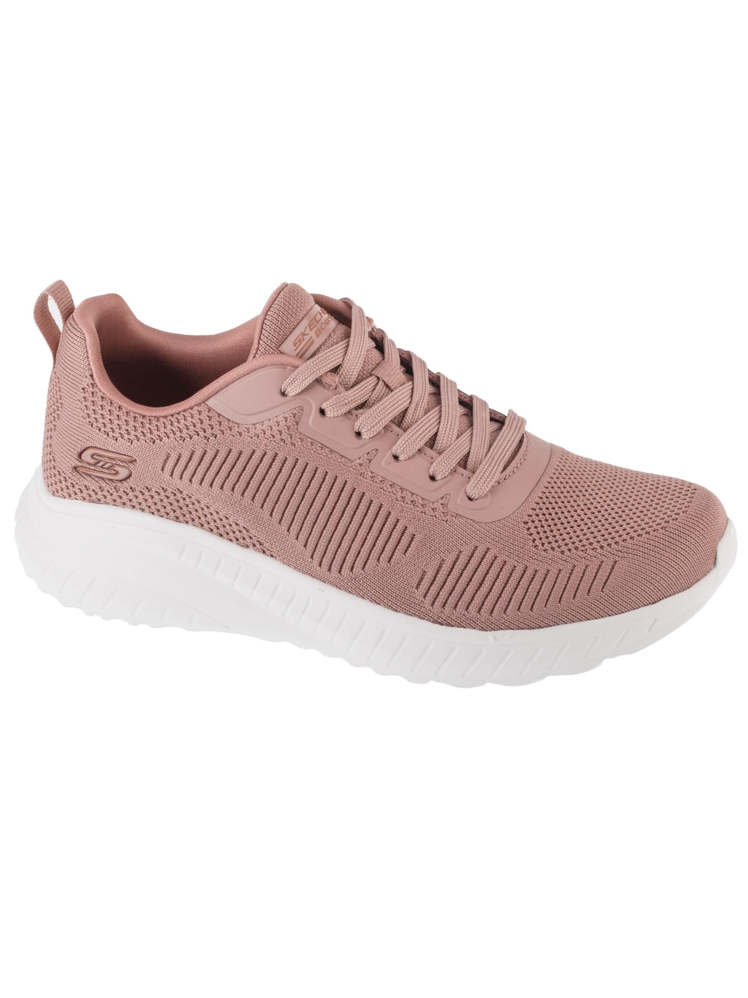 SKECHERS Sneakers laag 'Skechers Bobs Squad Chaos - Face Off' in Roze