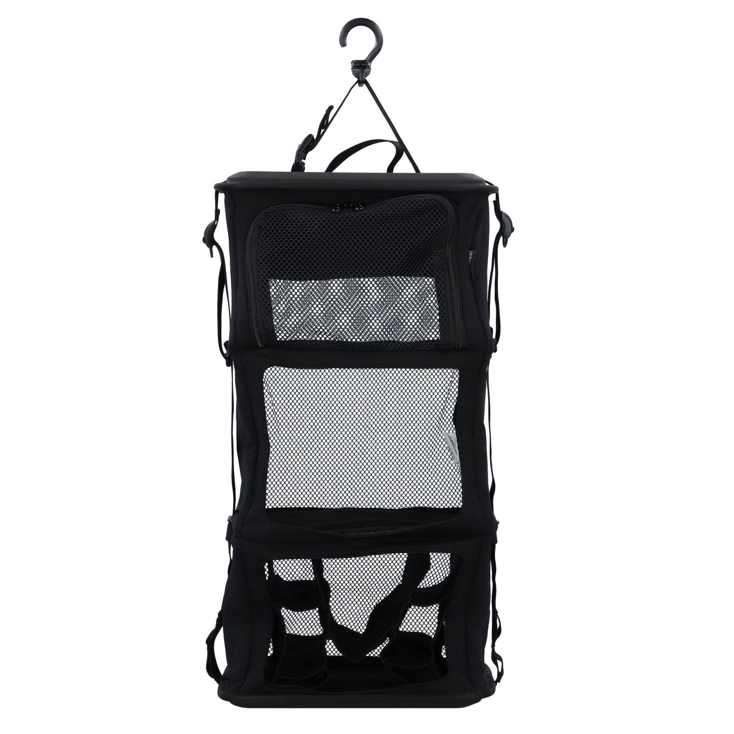 Sac à vêtements Tropicfeel en noir : devant