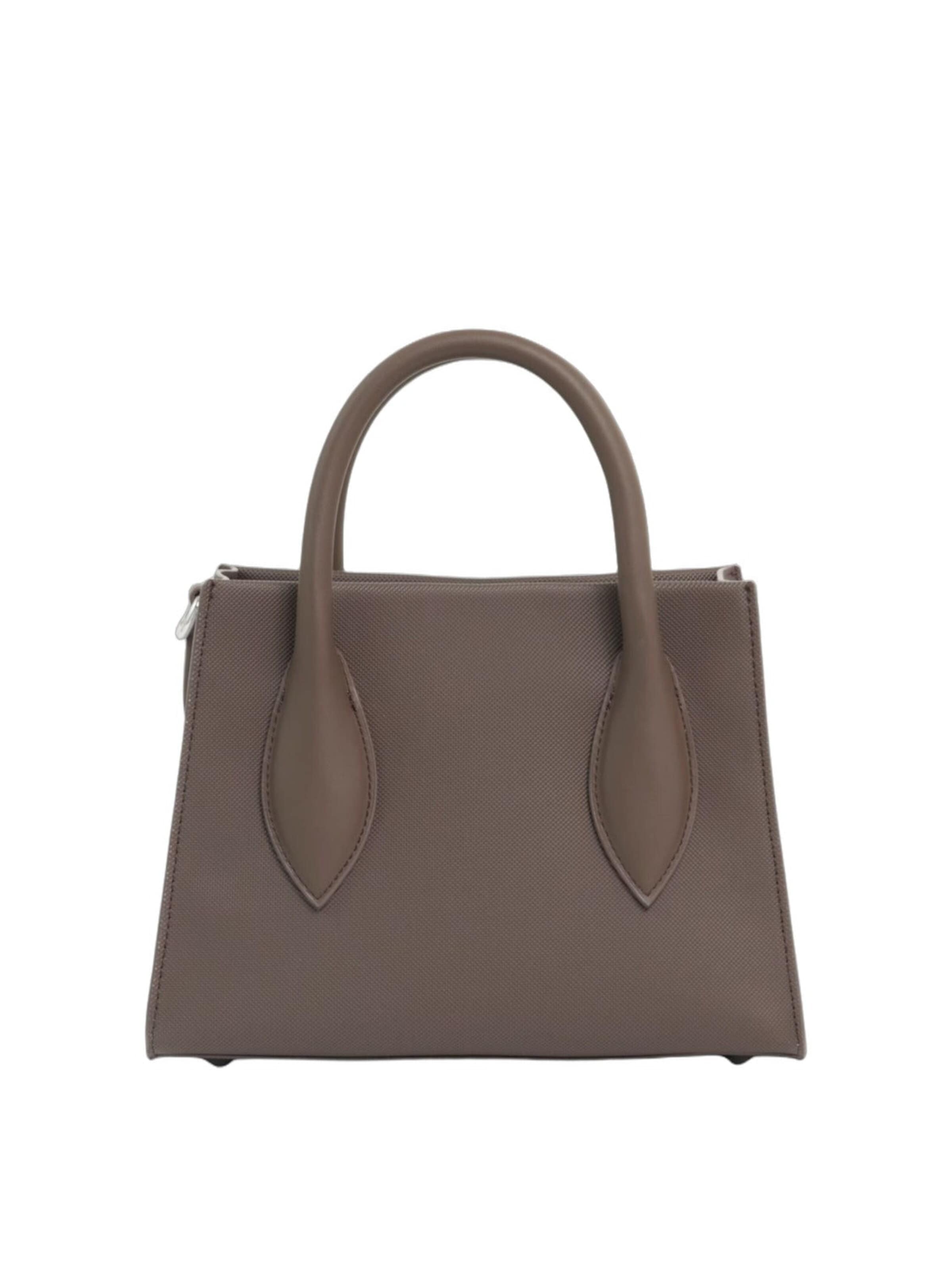 Borsa a mano 'Lacoste Sac à main Daily City Marron Foncé' di LACOSTE in marrone