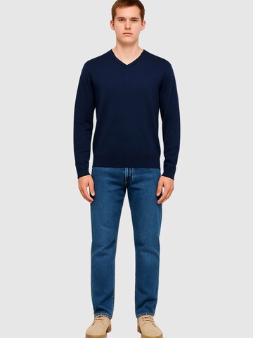 JACK & JONES Sweter '12281747' w kolorze niebieski