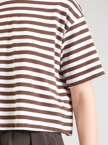 PIECES Shirt 'PCSadie' in Brown