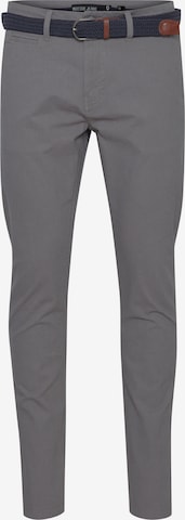 INDICODE JEANS Chino trousers 'Figus' in Grey: front