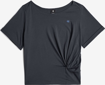 T-shirt G-STAR en gris : devant