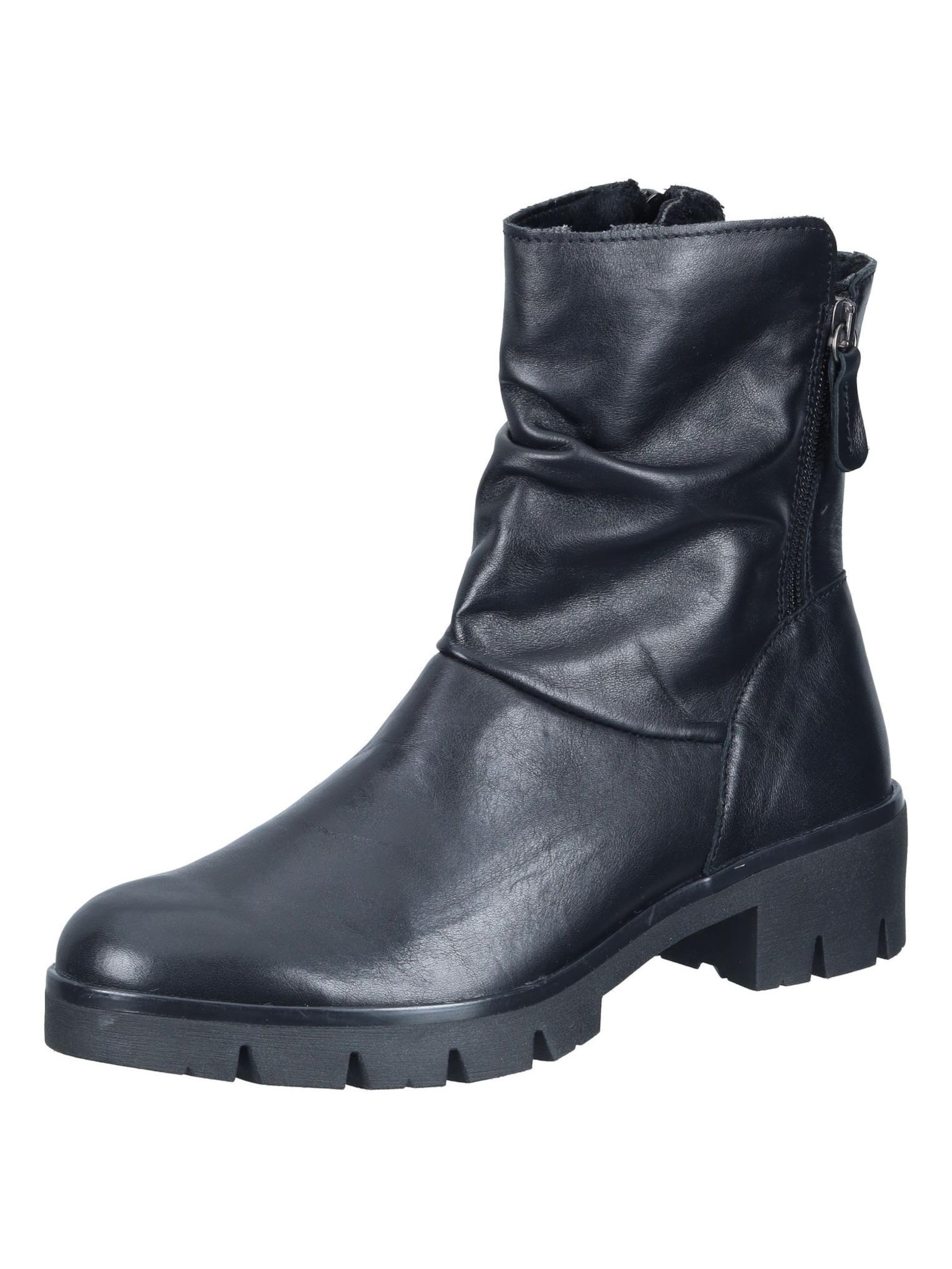 Comfortabel Ankle Boots in Black: front