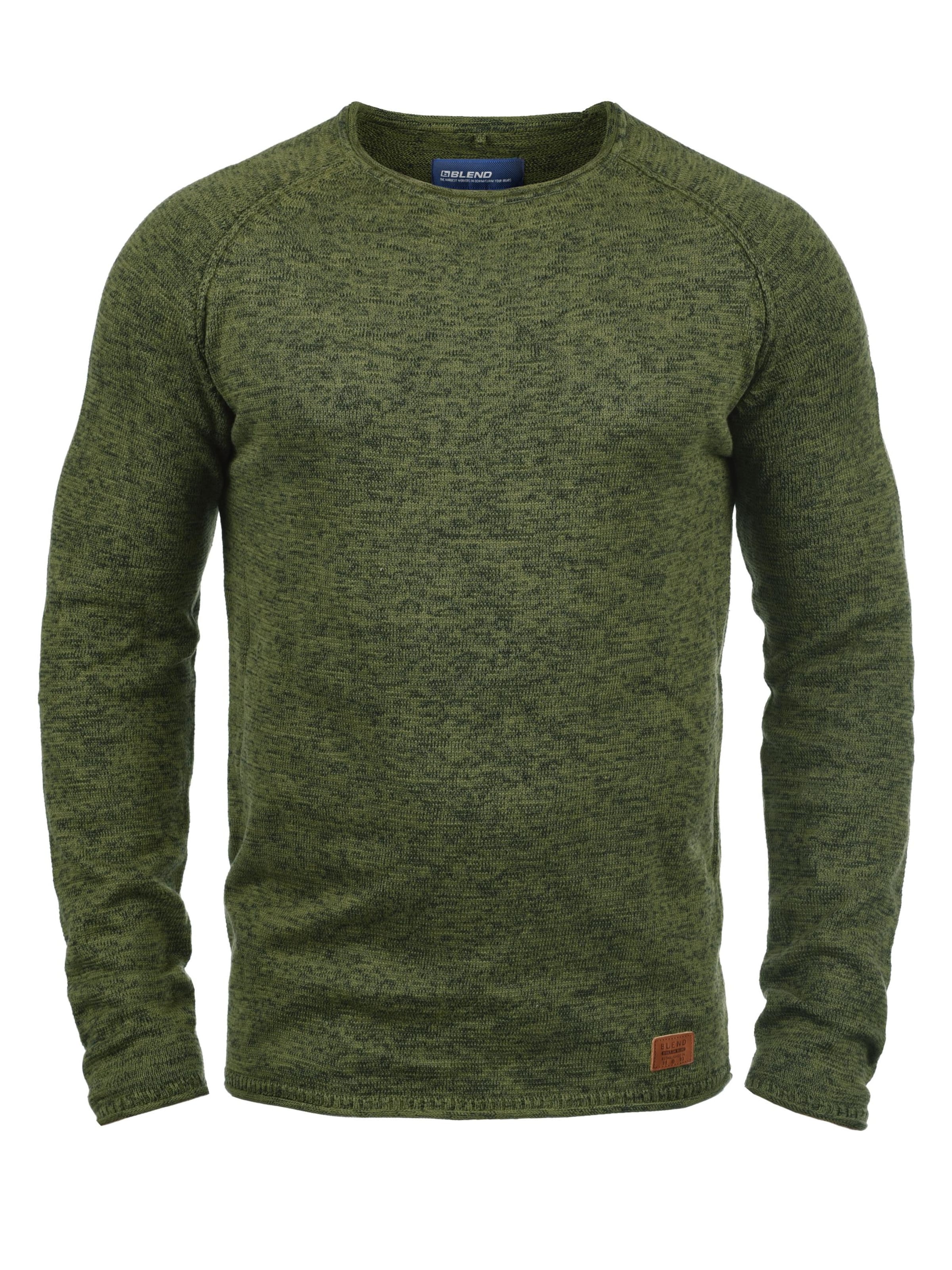 BLEND Pullover 'BHDan' in Grün: Vorderseite