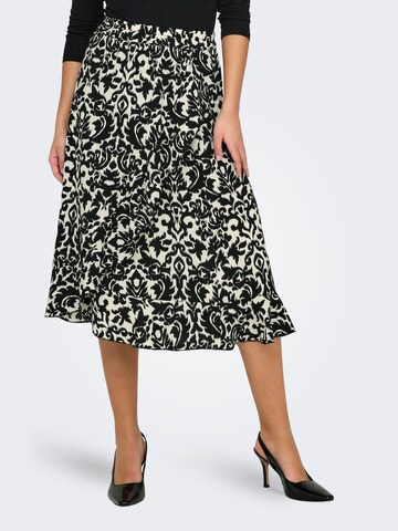 ONLY Skirt 'CARLY' in Black: front