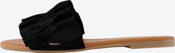 PIECES Mules 'Velena' in Black: front