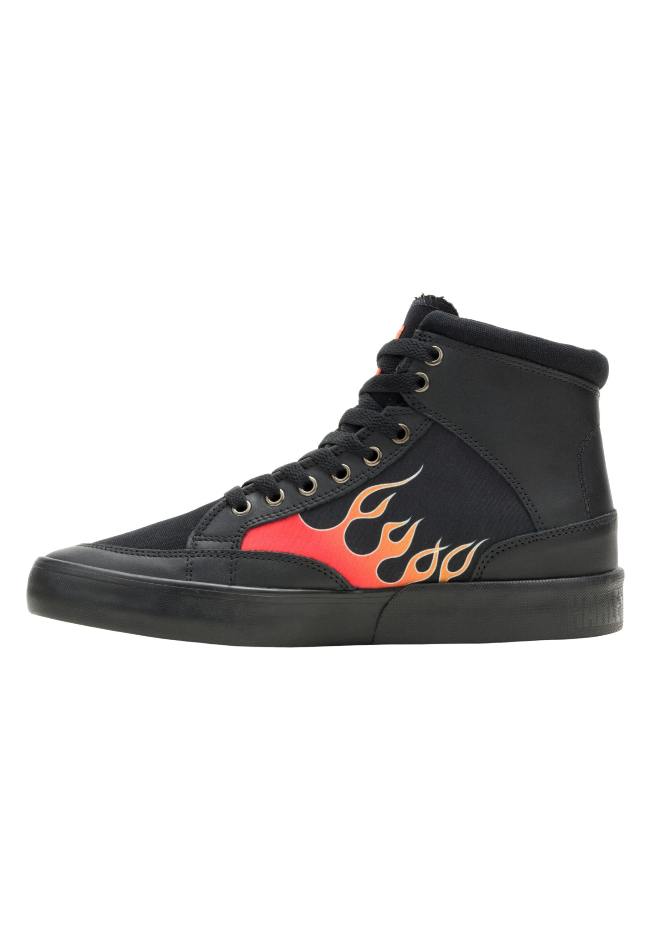 Harley Davidson - Sapatilhas altas 'Nat' em preto