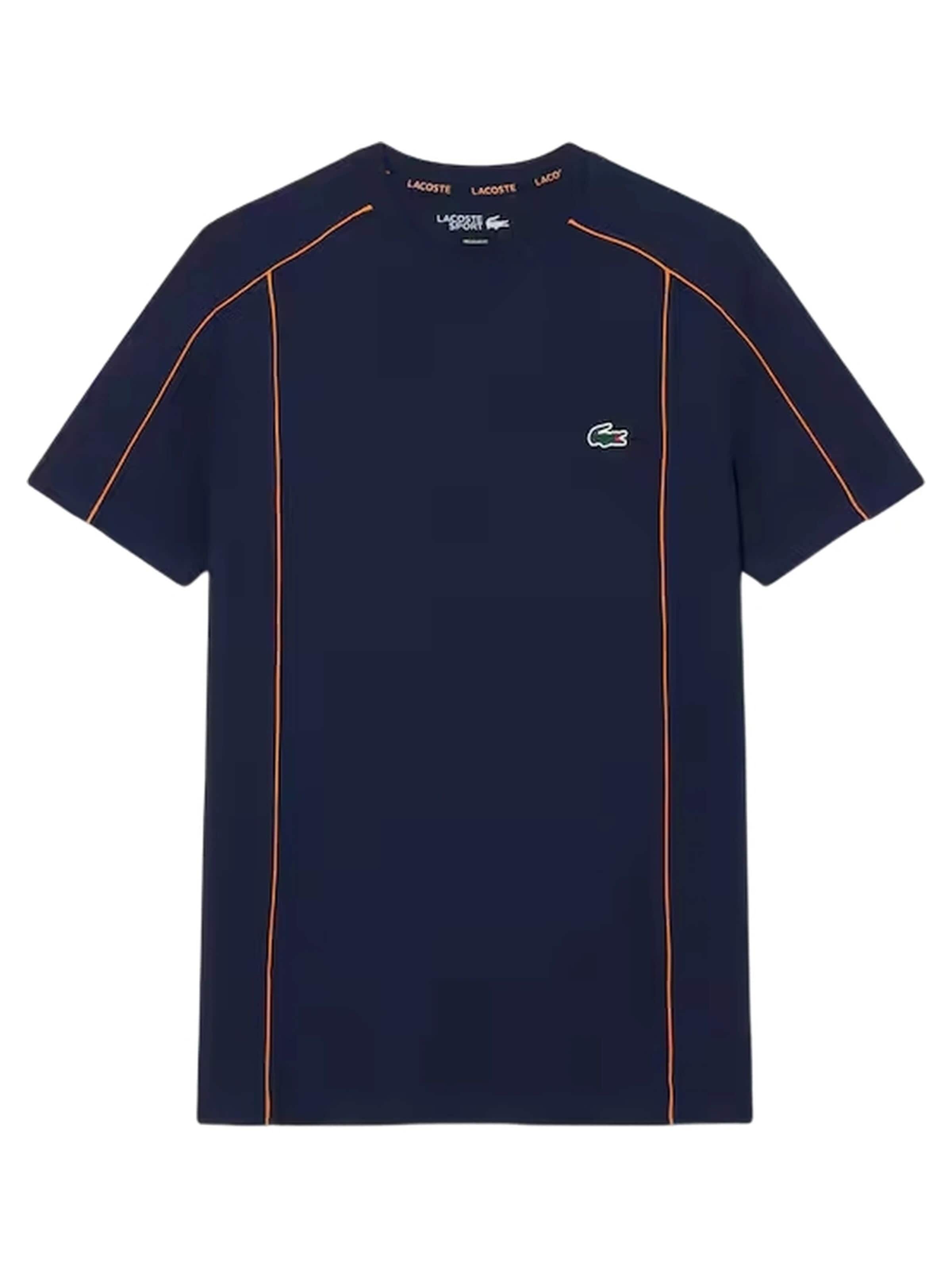 LACOSTE - Camiseta en azul: frente