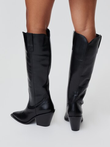 LeGer by Lena Gercke Cowboy Boots 'Rita' in Black