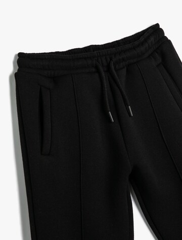 Koton Tapered Trousers in Black