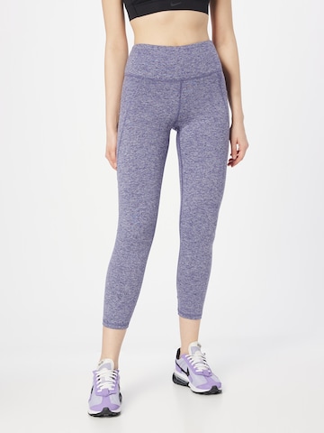 Skinny Pantaloni sport de la Marika pe albastru: față