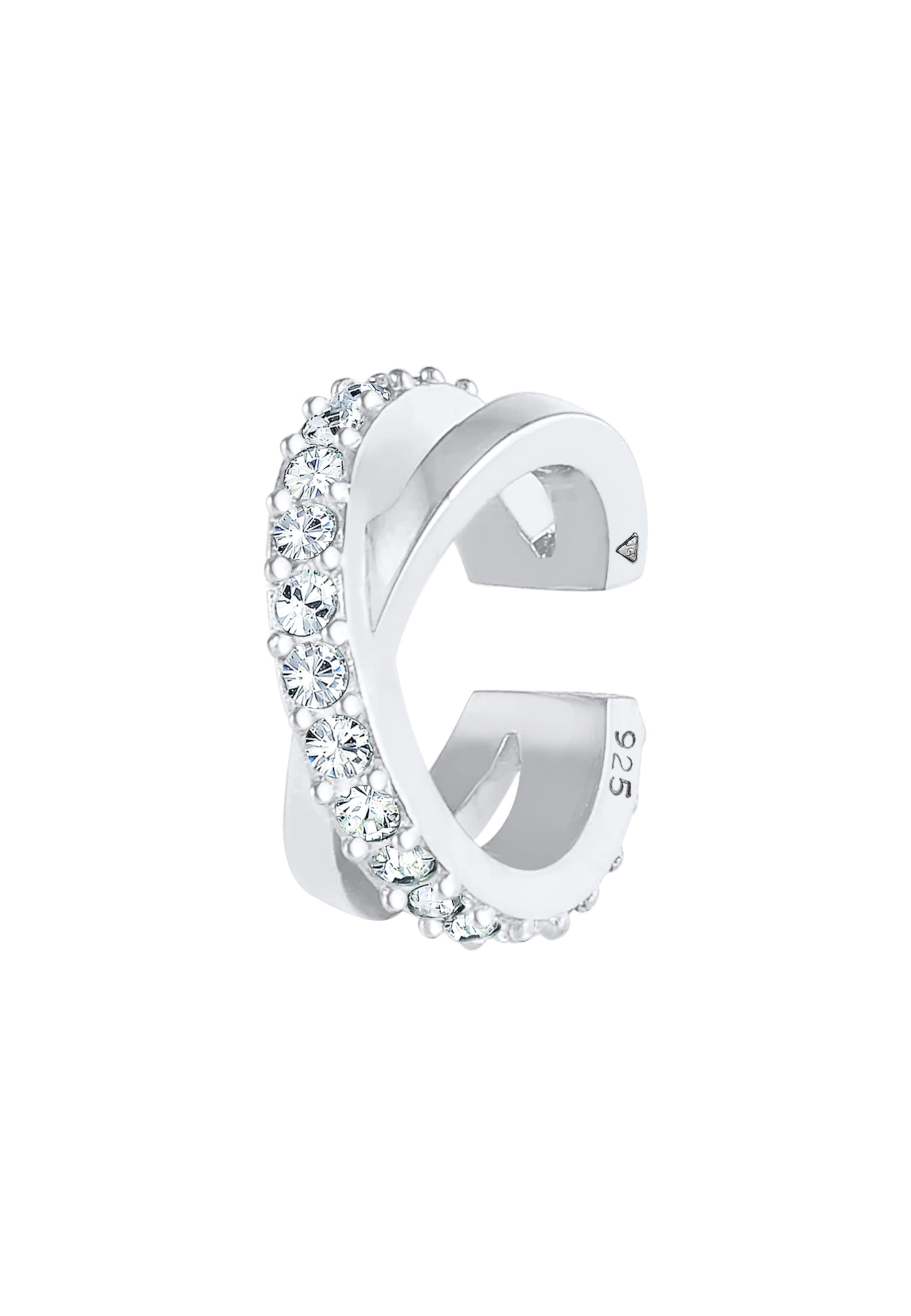 ELLI Серьги в Серебристый: спереди