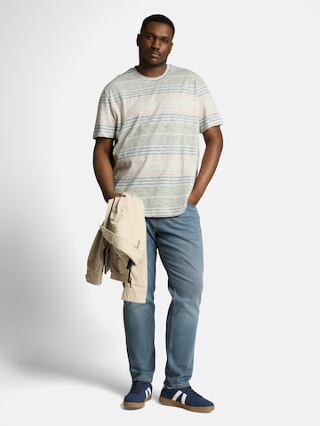 TOM TAILOR Men + Shirt in Grey