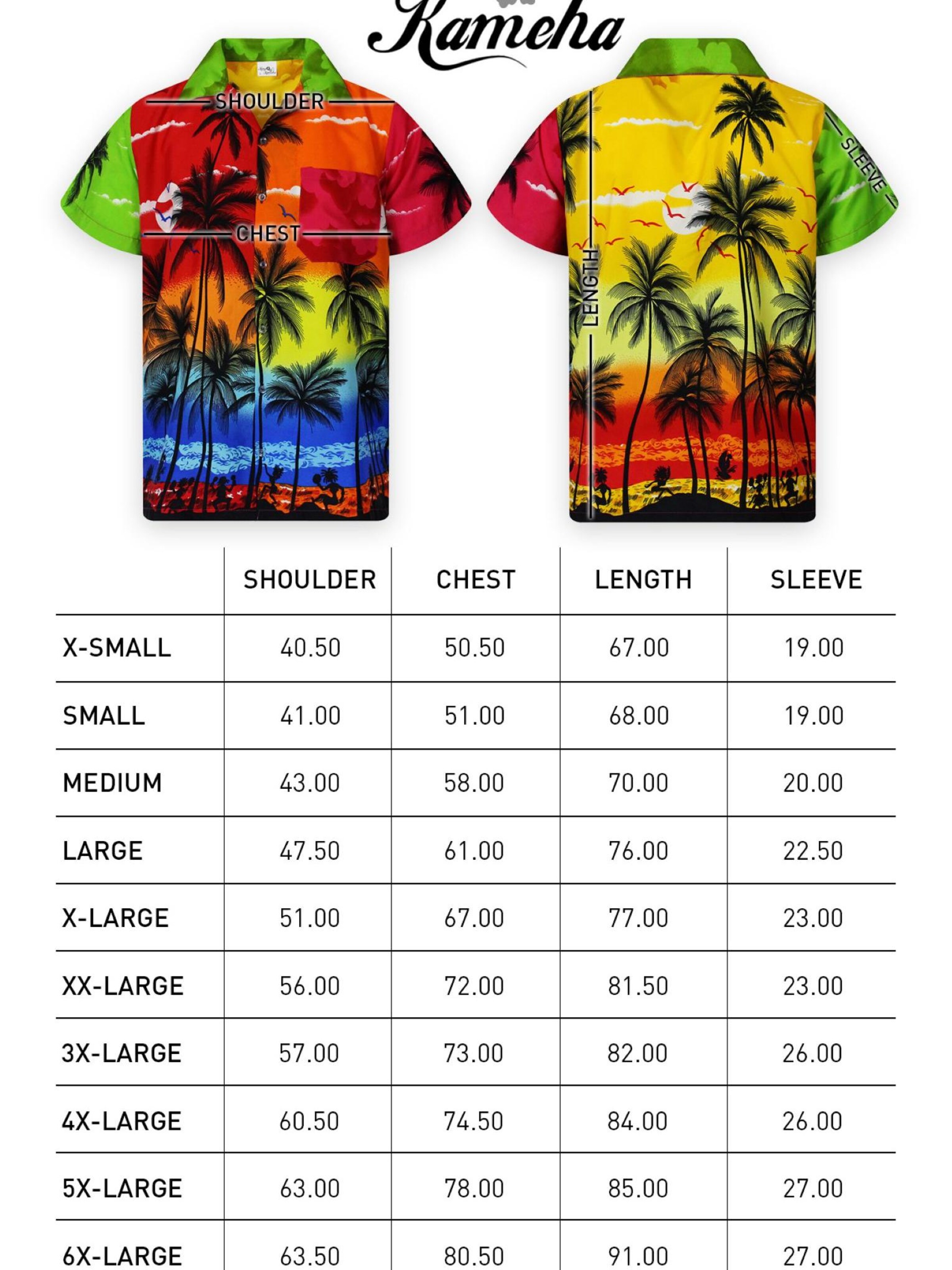 King Kameha Shirt 'Beach' in Mixed colors