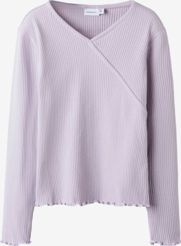 NAME IT - Camiseta en lila: frente