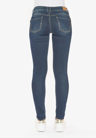 Le Temps Des Cerises Slimfit Jeanshose 'PULP' in Blau