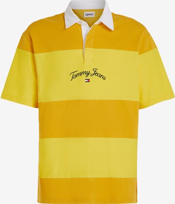 Tommy Jeans Koszulka w kolorze żółty: przód