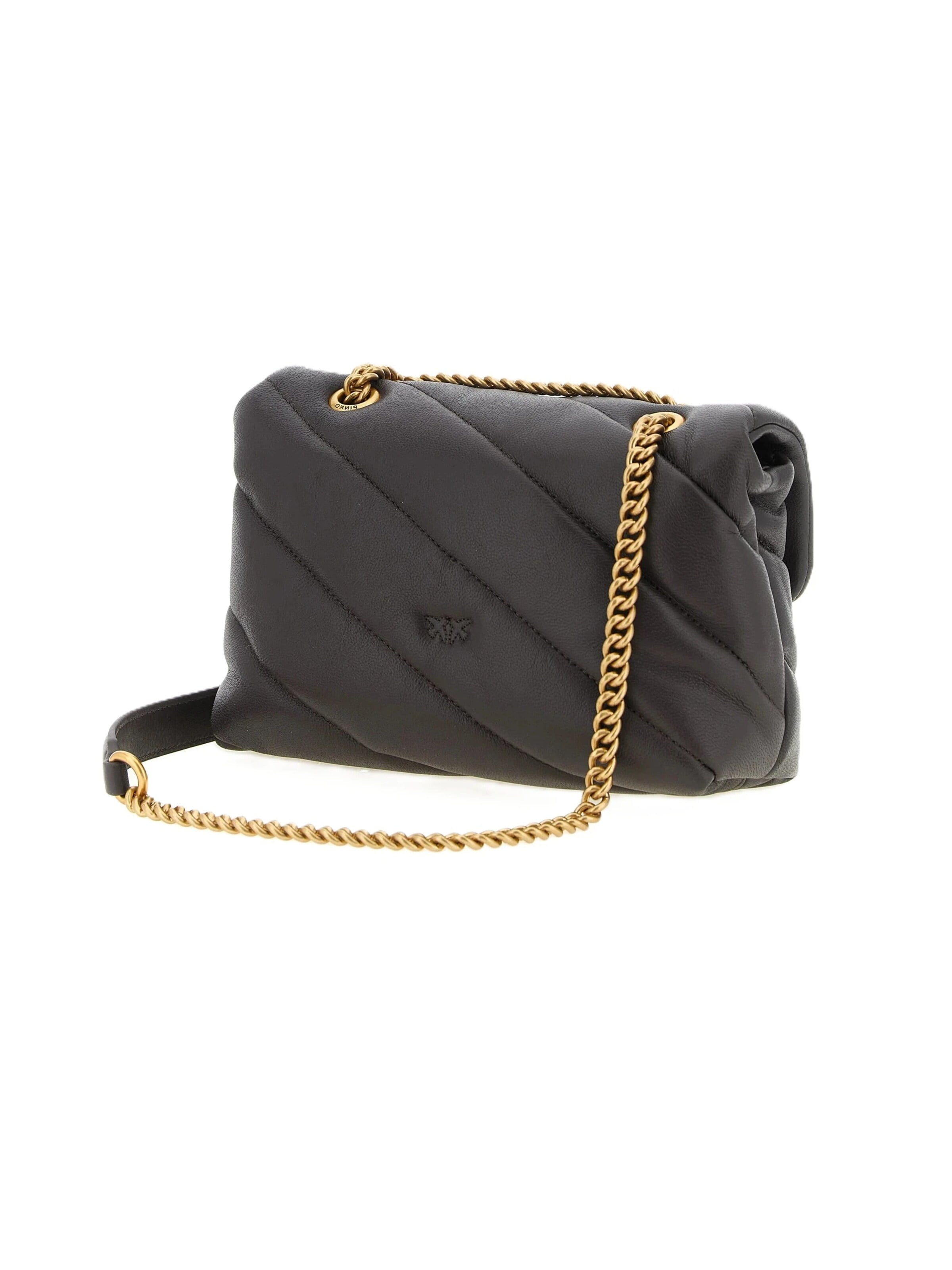 Borsa a spalla '100039 A0F2' di PINKO in marrone