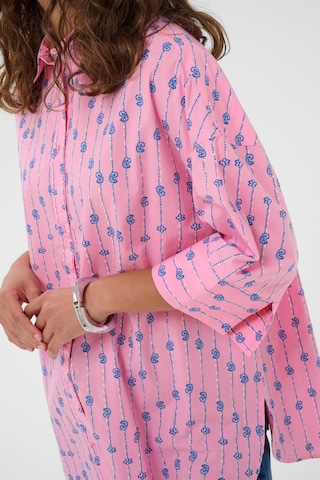 T-shirt 'CUmarco Olena' CULTURE en rose
