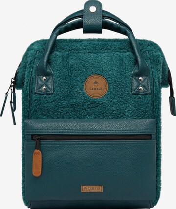 Cabaia - Mochila 'Adventurer' en verde: frente