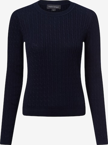 Franco Callegari Trui in Blauw: voorkant