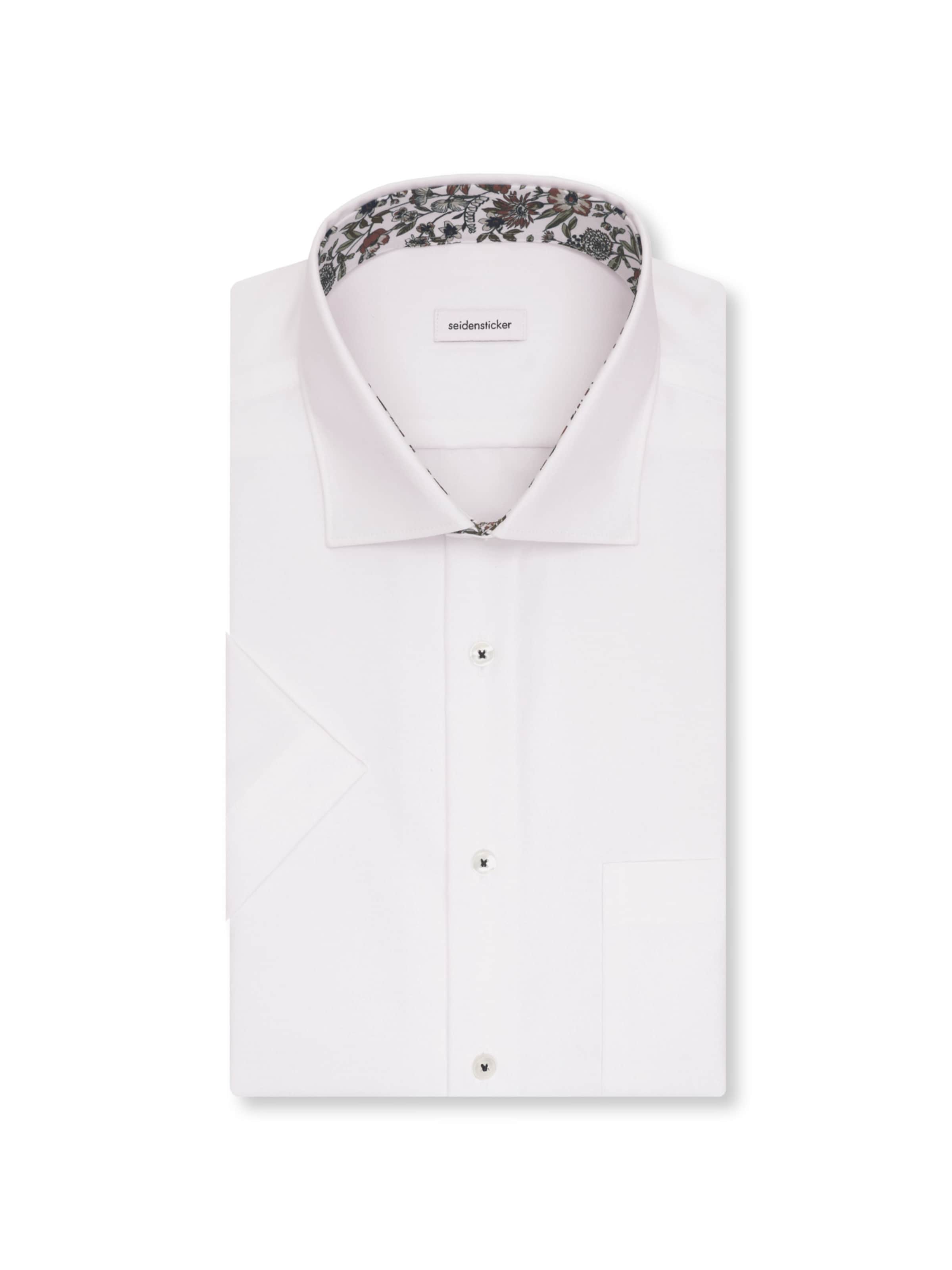 Coupe regular Chemise business SEIDENSTICKER en blanc