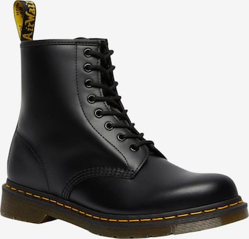 Dr. Martens Schnürstiefelette '1460' in Schwarz: Vorderseite